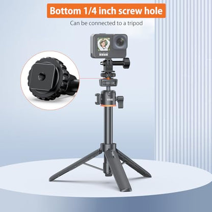 VRIG Hot Shoe Mount Adapter for GoPro Hero 13/12/11/10/9/8/7/6/5, DJI Osmo Action 6/5 Pro/ 4, AKASO Brave 8/7/6 Applicable for Tripod Selfie Stick Monopod and DSLR Camera - style: Cold Shoe to Gopro Adapter