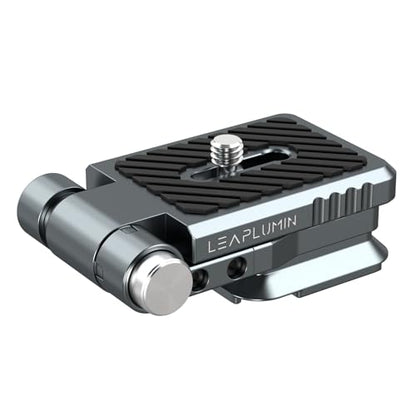 Foldable DSLR Camera L Bracket，Lightweight Camera L Bracket Vertical Horizontal Switching Tripod Quick Release Plate Compatible with Canon Nikon Sony DJI Osmo Ronin Zhiyun Stabilizer Tripod - color: Gray-L Bracket