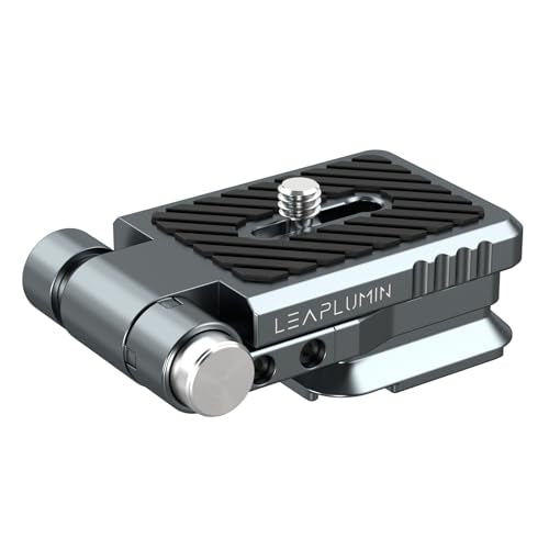 Foldable DSLR Camera L Bracket，Lightweight Camera L Bracket Vertical Horizontal Switching Tripod Quick Release Plate Compatible with Canon Nikon Sony DJI Osmo Ronin Zhiyun Stabilizer Tripod - color: Gray-L Bracket
