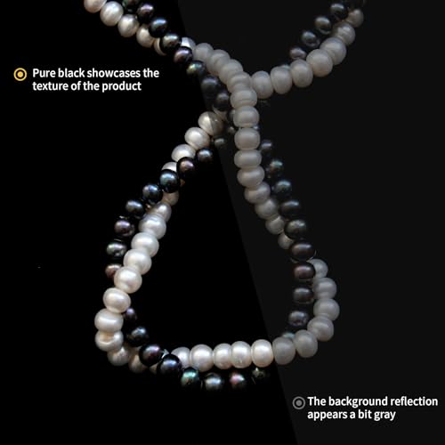SITTO Product Photography Backdrops, Light-Absorption Black Flocked Cloth and White Paper Photo Backdrop Board with 2Pcs Bracket Small Photography Props for Model, Jewelry, Cosmetics etc (15.7x11.8) - color: Black and White