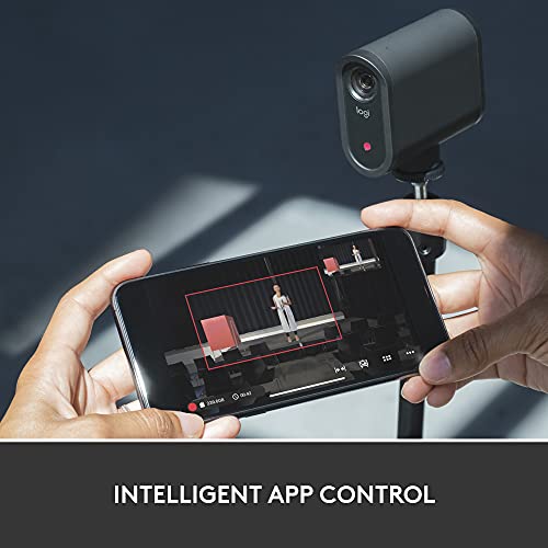 Logitech for Creators Mevo Start, Wireless Live Streaming Camera, 1080p HD Video Quality, Intelligent App Control, Stream via LTE or Wi-Fi - Black - style: 1 Pack