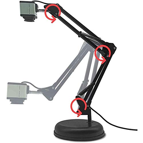 Teacher Document Camera,8 Megapixel Autofocus USB Document Camera for Distance Education Teaching Web Conference, Black, 500076287