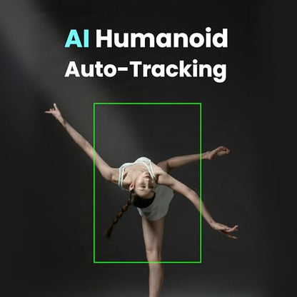 AI Auto Tracking PTZ Camera 3G-SDI/USB3.0/HDMI/LAN PoE 30X Optical and 8X Digital Zoom Live Streaming Camera 1080P 60FPS for Church Services Worship Education Events vMix OBS YouTube - color: glossy black