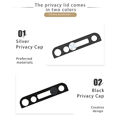 Phone Front Camera Cover,Webcam Cover Compatible for iPhone X/XR/XS/XS Max, iPhone 11/11 Pro/11 Pro Max,iPhone 12/12 Mini /12Pro /12Pro Max,Protect Privacy and Security,Not Affect Face ID - color: Silver