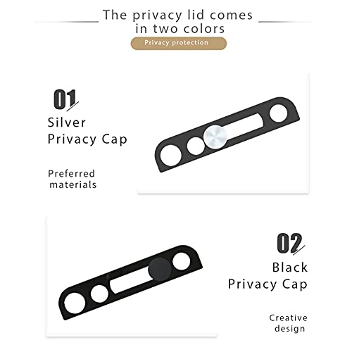 Phone Front Camera Cover,Webcam Cover Compatible for iPhone X/XR/XS/XS Max, iPhone 11/11 Pro/11 Pro Max,iPhone 12/12 Mini /12Pro /12Pro Max,Protect Privacy and Security,Not Affect Face ID - color: Silver