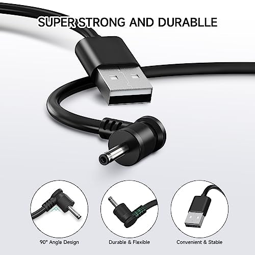 OLAIKE (2 Pack) 5m/16ft Charge Cable for Ring Stick Up Cam Battery/Plug-in & Ring Spotlight Cam Battery, Weatherproof Power Adapter Keep Charge Your Camera (No Camera), Blcak - color: Black(16 ft/5 m, 2 Pack)