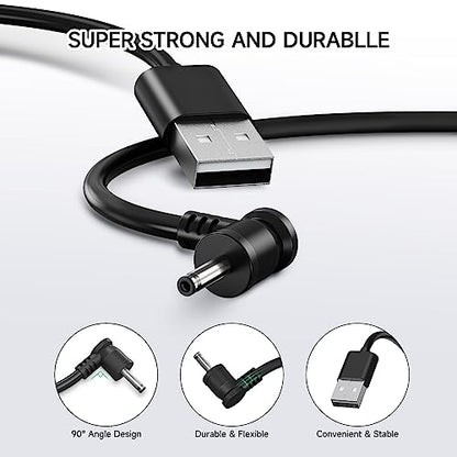 OLAIKE (2 Pack) 8m/26ft Charge Cable for Ring Stick Up Cam Battery/Plug-in & Ring Spotlight Cam Battery, Weatherproof Power Adapter Keep Charge Your Camera (No Camera), Blcak - color: Black (26 ft/8m, 2 Pack)
