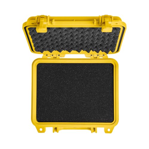 Pelican 1200 Case with Foam (Yellow) - color: Yellow