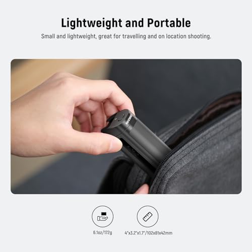 NEEWER Side Handle Grip with Wireless Remote Control Button Shutter Trigger for Smartphone Cage Video Rig, 2 Mount Adapters with 1/4" Screws & Locating Pins, Compatible with SmallRig Cages, PA005E