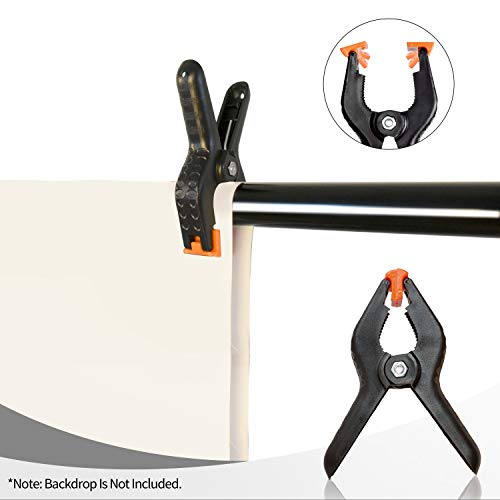 EMART Photography Backdrop Stand, 8 x 8 ft Adjustable Photo Background Holder, Back Drop Banner Support Frame Kit for Photoshoot Video Studio, Birthday Party - size: 8x8ft