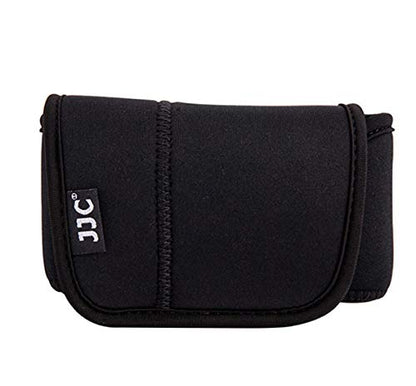 JJC Black Ultra Light Neoprene Camera Case, Compatible with X-E4 X-T30 II X-T30 X-T20 X-T10 +Short Prime Lens, 18mm F1.4/ 27mm F2.8/ 35mm F2, Pouch Bag Fuji X100V X100VI, Compact Size 127x85x84mm - color: OC-F1, style: Oc-f1
