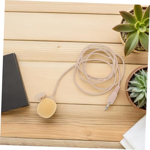 Mini Condenser Clip Microphone for Laptop Portable Noise Canceling Lapel Mic for Vlogging Interviews and Online Meetings Lightweight Design for Phone and Tablet