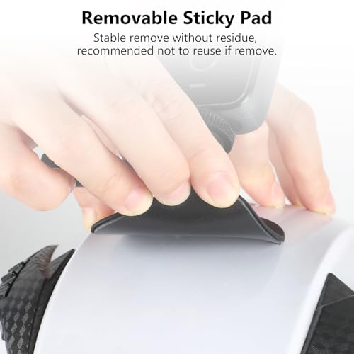 HSU Flexible Adhesive Mount with 3M Adhesive Sticky | Same & Vertical Direction Adjust Arm for Insta360 X4 X3 X2, GoPro Hero 13/12/11/10/9, DJI Osmo Action Camera Accessories