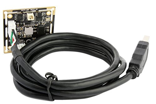 ELP 180degree Fisheye Raspberry Pi 1080P H.264 Microphone PC Web USB Security Camera for Laptop Wide Angle Mini UVC USB2.0 Video Audio Webcam Board 2MP CMOS AR0330 Lightburn Laser Camera for Computer - size: 180degree lens