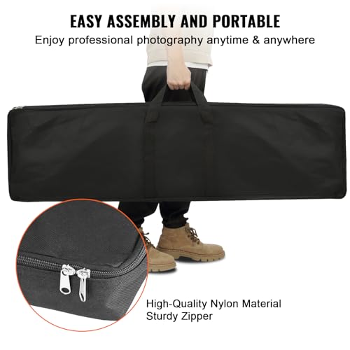 VEVOR 10ft x10ft Pipe and Drape Kit, Heavy Duty Backdrop Stand with Carbon Steel Base, Adjustable Backdrop Support with 2 Clamps and A Carry Bag for Wedding, Party, Event, Photography and Exhibition - size: 10 x 10 ft