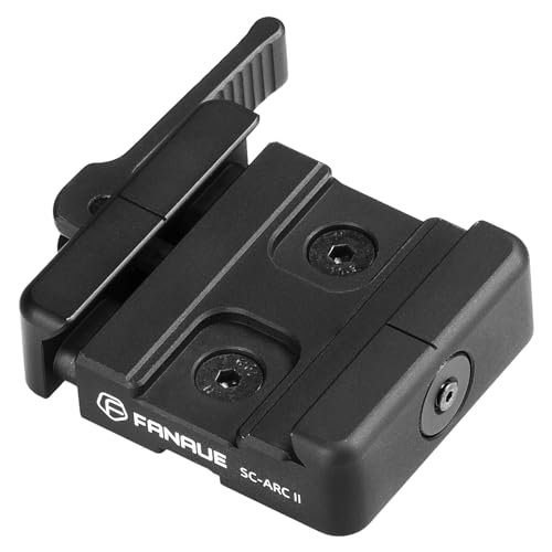 FANAUE ARCA-Swiss Bipod Adapter, ARCA-Swiss Quick Release, Arca Tripod Mount for Fanaue Tripod Heads