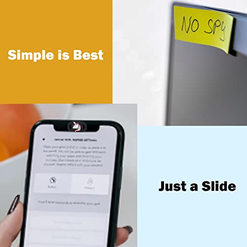 Laptop Camera Cover Slide Webcam Cover for Privacy Fits for Mini PC, PC, Surface, Tablet, Desktop Computer, Smart Phone - 3 Packs - size: SMALL