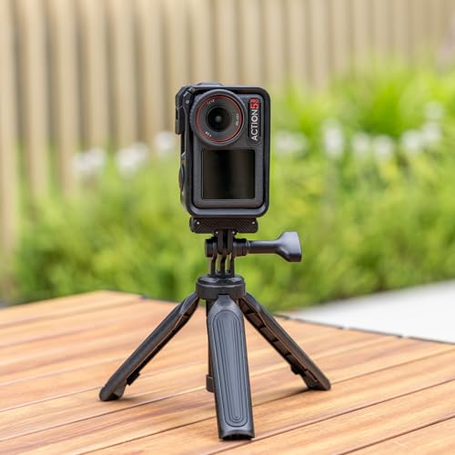 JJC 2Pcs Action 5 Magnetic Quick Release Adapter for DJI Osmo 360 Action 5 pro 4 3 Accessories, Replace OEM Quick Release Mount, with Folding Claws & 1/4 Screw Hole, Heavy Duty Nylon Extension Adapter - color: 2Pcs Magnetic Quick Release Adapter