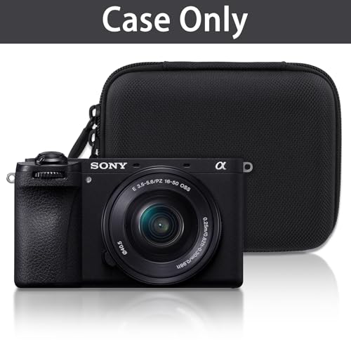 Aenllosi Hard Carrying Case for Sony Alpha a6000 / a6300 / a6400 / a6500 / a6600/ a6700 Fit 16-50mm Lens Camera (Case Only) - size: for Sony Alpha a6700 Fit 16-50mm Lens