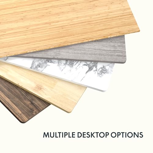 FLEXISPOT Whole Piece 72"x30" Desk Board for Electric Standing Desk Curved Natural Bamboo - color: Curved Natural Bamboo, size: 72x30"