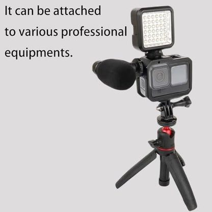 Aluminium Protective Cage for GoPro Hero 13/12/11/10/9, Durable Hard Frame Cases Protector, Strong Metal Housing Frame Video Cage with Sliding Cover - style: Standard Version