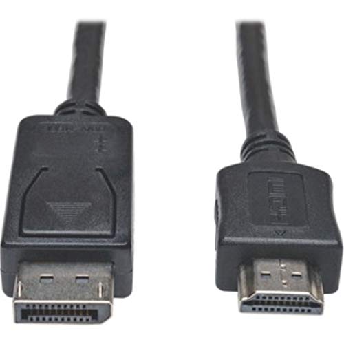 TRIPP LITE DisplayPort to HDMI Cable Adapter, DP to HDMI, 1080p, Male-to-Male, 20 Feet / 6.1 Meters, 3-Year Warranty (P582-020) - size: 20 ft., style: DisplayPort