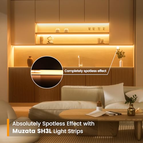 Muzata 20Pack 3.3FT/1M LED Channel Aluminum U Shape Silver LED Strip Diffuser Channel with Milky White Cover Easy Installation U1SW WW 1M - size: 20Pack