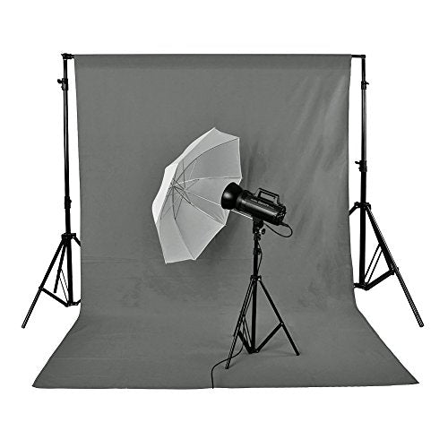 NEEWER 10 x 12FT / 3 x 3.6M PRO Photo Studio premium polyester Collapsible Backdrop Background for Photography, Video and Television (Backdrop Only) - Grey - color: Grey, size: 10 x 12 ft