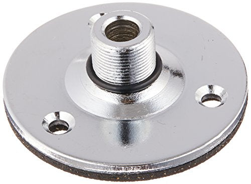 OnStage On-Stage TM08C Microphone Flange Mount, Chrome - color: Chrome