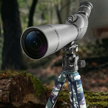 54mm Aluminum Alloy Tripod Ball Head, 35kg Heavy Load Panoramic Ball Head, Arca Swiss & Picatinny Dual Clamp Rotating Head for Photography Hunting Shooting - size: 54mm