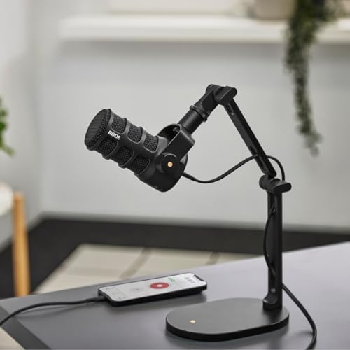 Rode DS2 Desktop Studio Arm for Microphones with Rode Premium XLR Cable (10' Orange)
