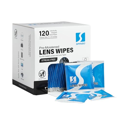 120 Count Lens Wipes for Eyeglasses, Eye Glasses Cleaner Wipes for Phone | Streak-Free & Scratch-Free Pre-moistened Lens Cleaning Wipes, Individually Wrapped Glasses Wipes for Sunglass & Touchscreens. - size: 120 Count