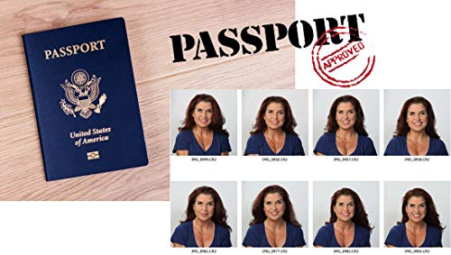 White 2.5' x 5' Rollup Backdrop System – Spring-Powered, Wall or Ceiling Mounted Professional Background for Passport & ID Photos, Retail & Studio Use - color: White