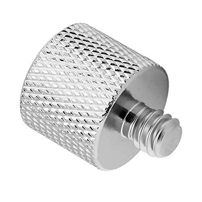3/8 to 1/4 Adapter, 3/8"-16 Female to 1/4"-20 Male Thread Adapter for Camera Monitor, Mic Stand,Tripod - 2 Pack - color: 14 Male / 38Female