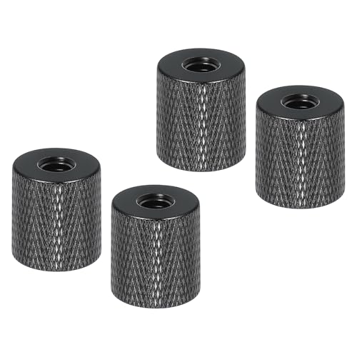 PATIKIL Tripod Screw Adapter 1/4" Female to 1/4" Female, 4 Pcs Tripod Nut Connectors Camera Mount Screw Camera Double Head Converter for Microphone Holder Magic Arms Accessories, 18 mm - size: 1/4" Female to 1/4" Female,18 mm