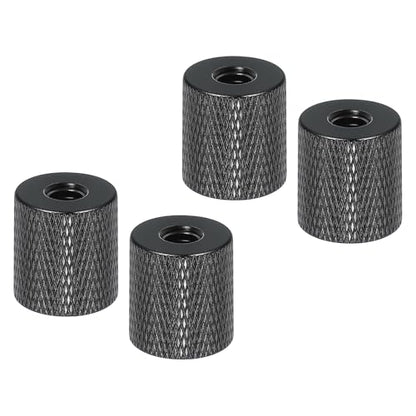 PATIKIL Tripod Screw Adapter 1/4" Female to 1/4" Female, 4 Pcs Tripod Nut Connectors Camera Mount Screw Camera Double Head Converter for Microphone Holder Magic Arms Accessories, 18 mm - size: 1/4" Female to 1/4" Female,18 mm