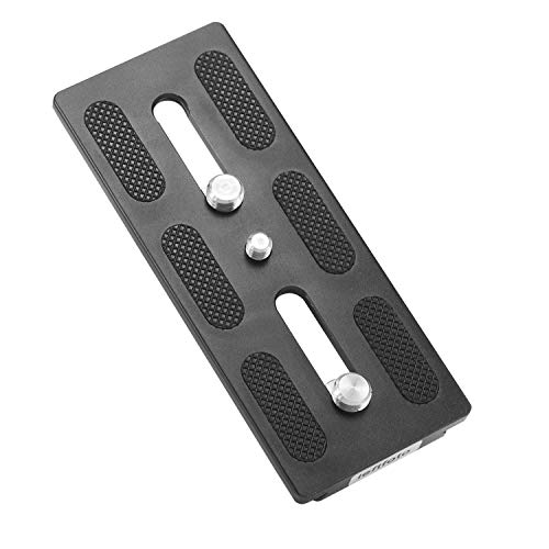 Tripod Arca Plates 120mm Quick Release Plate Universal Arca-Swiss Standard for Camera Tripod Ball Head with 1/4 and 3/8 inch Screw - size: 120mm