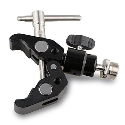 CAMVATE Crab Clamp Articulated 1/4 Mini Ball Head for Microphones - 1465