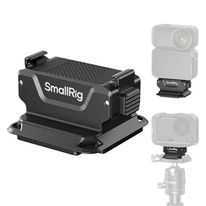 SMALLRIG Action 6 / Nano Magnetic Dual Direction Quick-Release Adapter, Aluminum Alloy Adapter Mount for DJI Osmo Action 6 / Osmo Nano, with Baseplate for Arca-Type Tripod - 6014