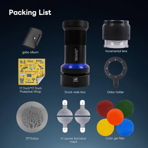 Bowens Mount Snoot Conical Photography, Studio Lighting Accessory Compatible with Aputure Storm 400X, Amaran 150c, 600x Pro, AD400, Godox SL60, Neewer LED Video Speedlite Light etc