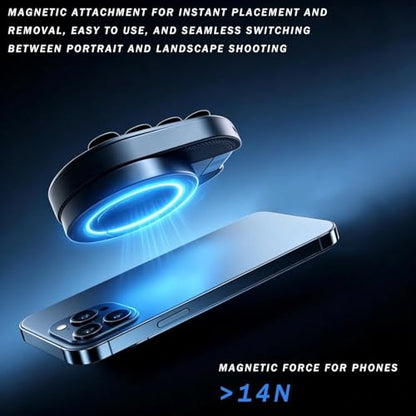 3-in-1 Suction Magnetic Phone Holder, 2026 New 360° Rotatable Phone Tripod Mount Magnetic Gym Phone Holder, Ideal for Car Dashboard, Gym, Kitchen, Office