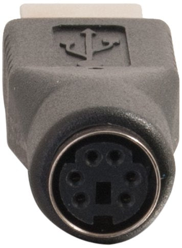 C2G Legrand USB to PS/2 Adapter, Male to Female USB to Playstation 2 Adapter to Use as USB Mouse to PS/2 Adapter, Black USB to PS/2 Keyboard Adapter, 1 Count, C2G 27277 - size: 1 Count (Pack of 1), style: USB Male to Female Adapter