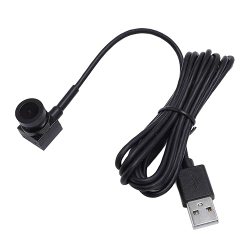 USB Webcam, 1080P Center Cam with Microphone for PC, 2MP HD Pixels, USB Computer Camera Plug & Play, for Video Calls and Conferences