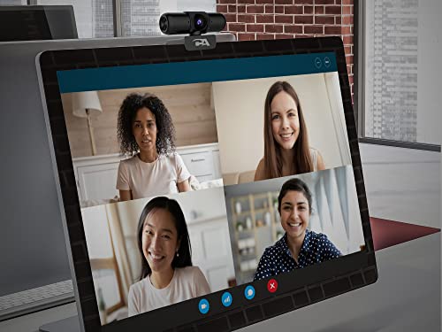 Cyber Acoustics CA Essential Super HD Webcam (WC-3000) USB Webcam, 5MP Super HD Video up to 2592x1944 at 30fps, Autofocus & Light Correction, Dual Omnidirectional Mics - size: WC-3000