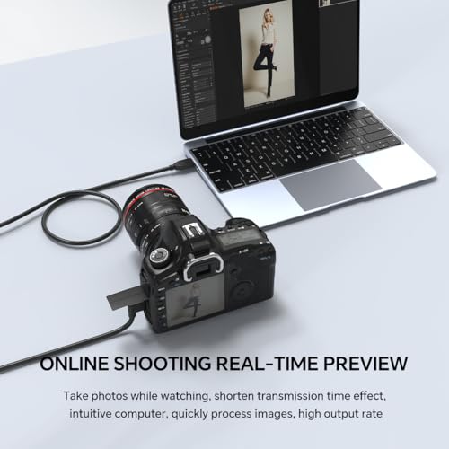 16ft 5Gbps USB A to Micro B Cable for Photo/Video Shooting, Hard Drive USB Cable, 3.0 Micro B to USB-A Compatible with Canon EOS 1DX2/ 5D4/ 5DS/ 5DSR/ 7D2 Nikon D850/ D810/ D800D5/ D500 - color: Micro-B