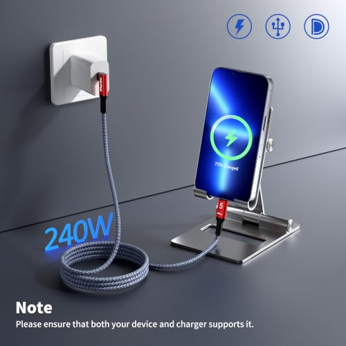 USB C Camera Tethering Cable for Right Angle Thunderbolt 5 Cable 15FT, Support 20Gbps, 240W PD, 4K@60Hz for Thunderbolt 4, iPhone 17, USB4, Canon, Sony, Nikon, Fuji, Mac mini M4 - size: Right Angle 15FT