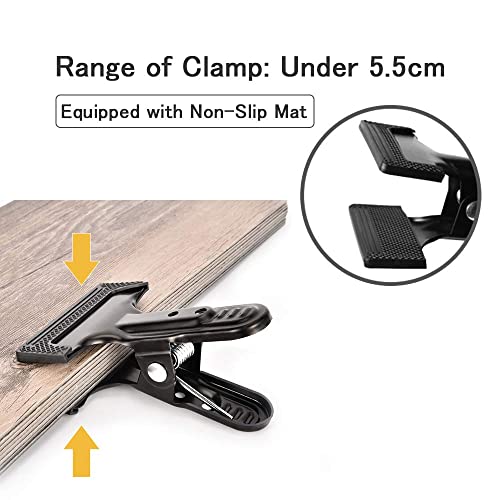 Backdrop Spring Clamps - 6 Pack of 4" Heavy Duty Clips | Heavy Duty Clips, Photography Background Stands, Woodworking, Home Improvement Projects - size: 6 Packs