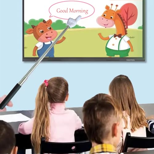 Extendable Teacher Pointer - Versatile, Adjustable, Ergonomic Teaching Aid & Presentation Tool for Classroom & Meetings（2 Color） - color: 2 Color