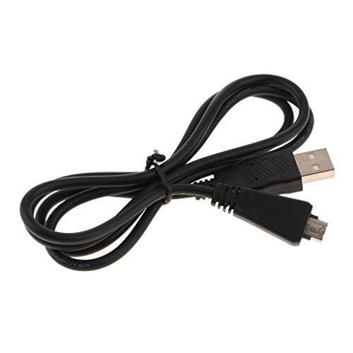 Replacement VMC-MD3 USB Data Sync Transfer Cable USB 2.0 Charging Cord Lead Compatible with Sony Cyber-Shot/Cybershot Digital Camera DSC-W350D W360 W380 W390 W570 TX100 TX66 and More (3.3ft/Black)