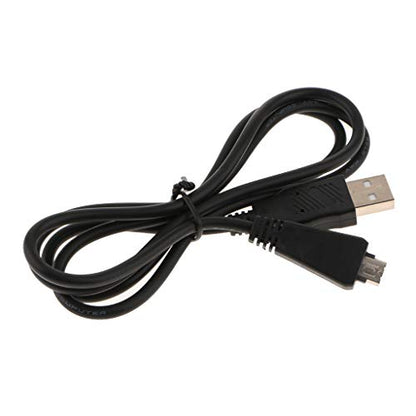 Replacement VMC-MD3 USB Data Sync Transfer Cable USB 2.0 Charging Cord Lead Compatible with Sony Cyber-Shot/Cybershot Digital Camera DSC-W350D W360 W380 W390 W570 TX100 TX66 and More (3.3ft/Black)
